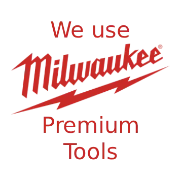 Milwaukee professional power tools &mdash; used by Sterling Sub-Zero technicians