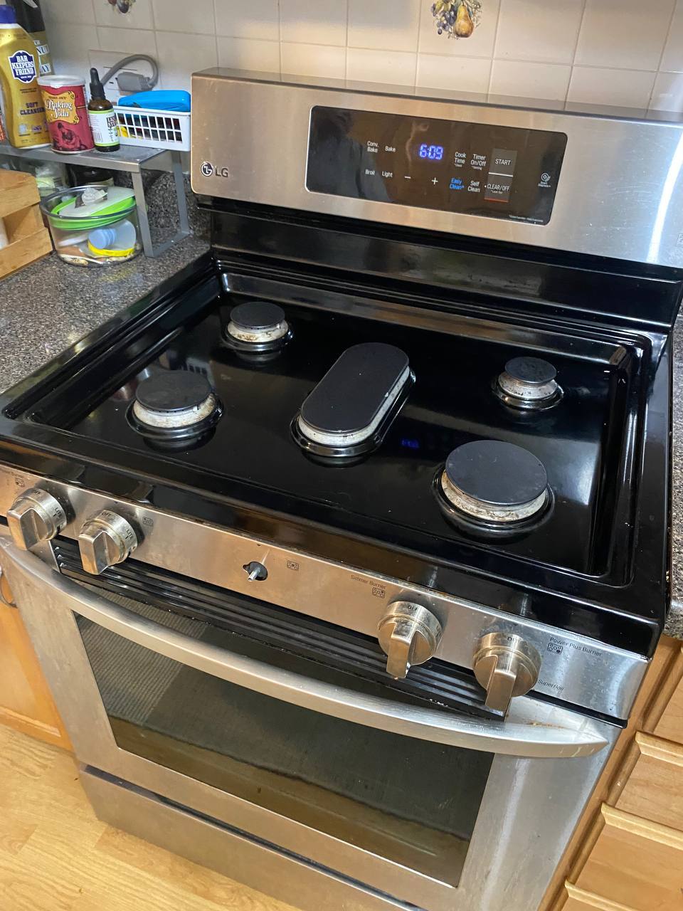 Sub-Zero repair near me in Miami — LG range and oven in a real Miami family kitchen &mdash; the everyday appliances near your Sub-Zero, ready to help with whatever&rsquo;s wrong