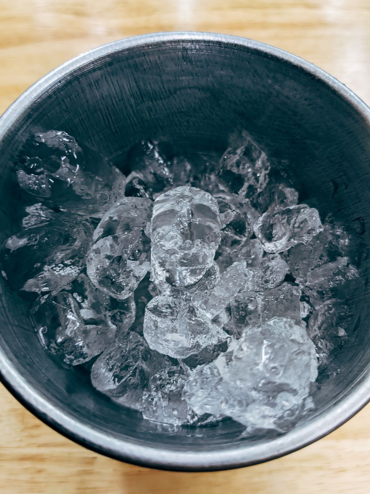 Sub-Zero ice maker repair in Miami — clear cubes after the repair