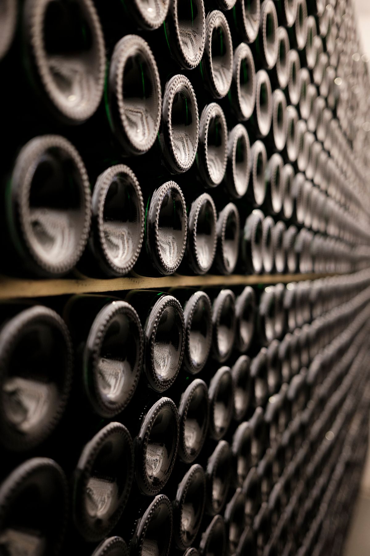 Wine bottles safely stored after a Sub-Zero wine cooler repair in Miami